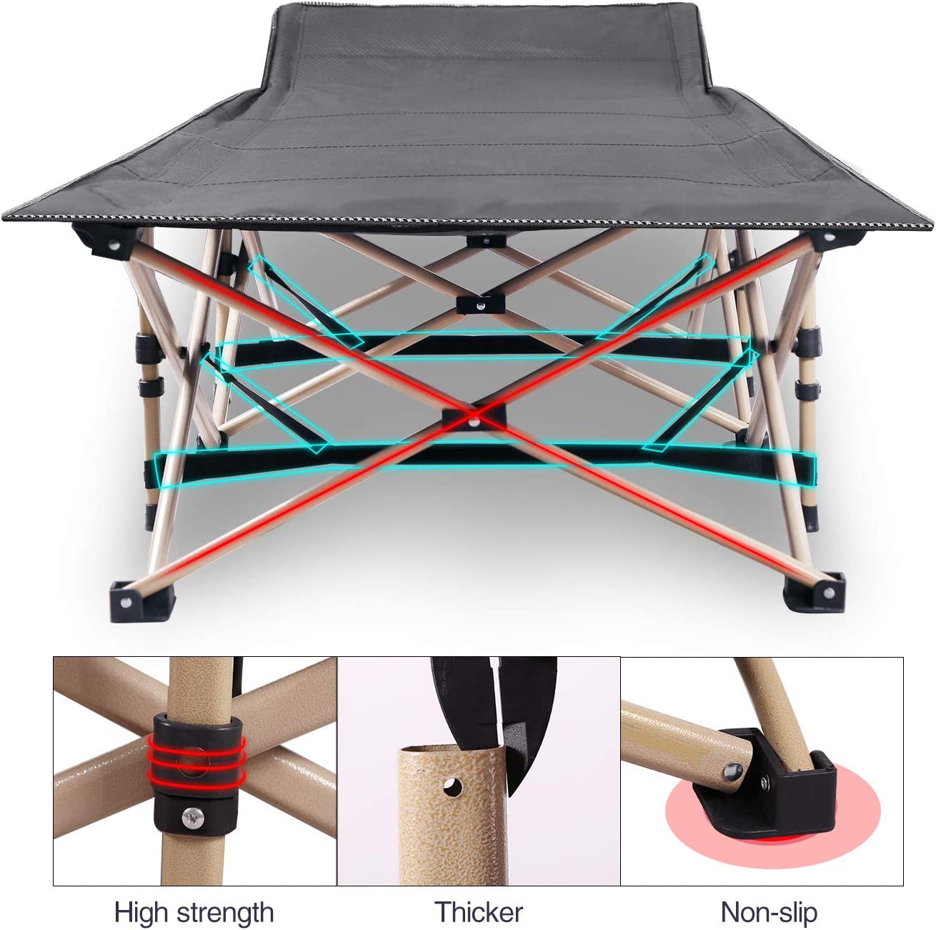Folding Camping Bed