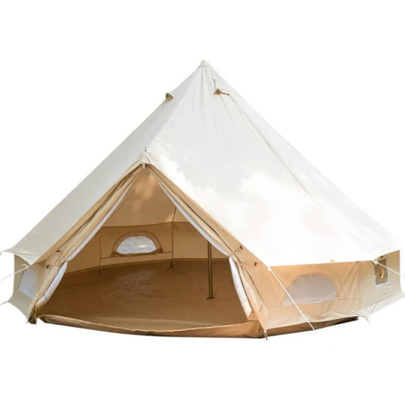 3m Bell Tent With Stove Hole & Flap