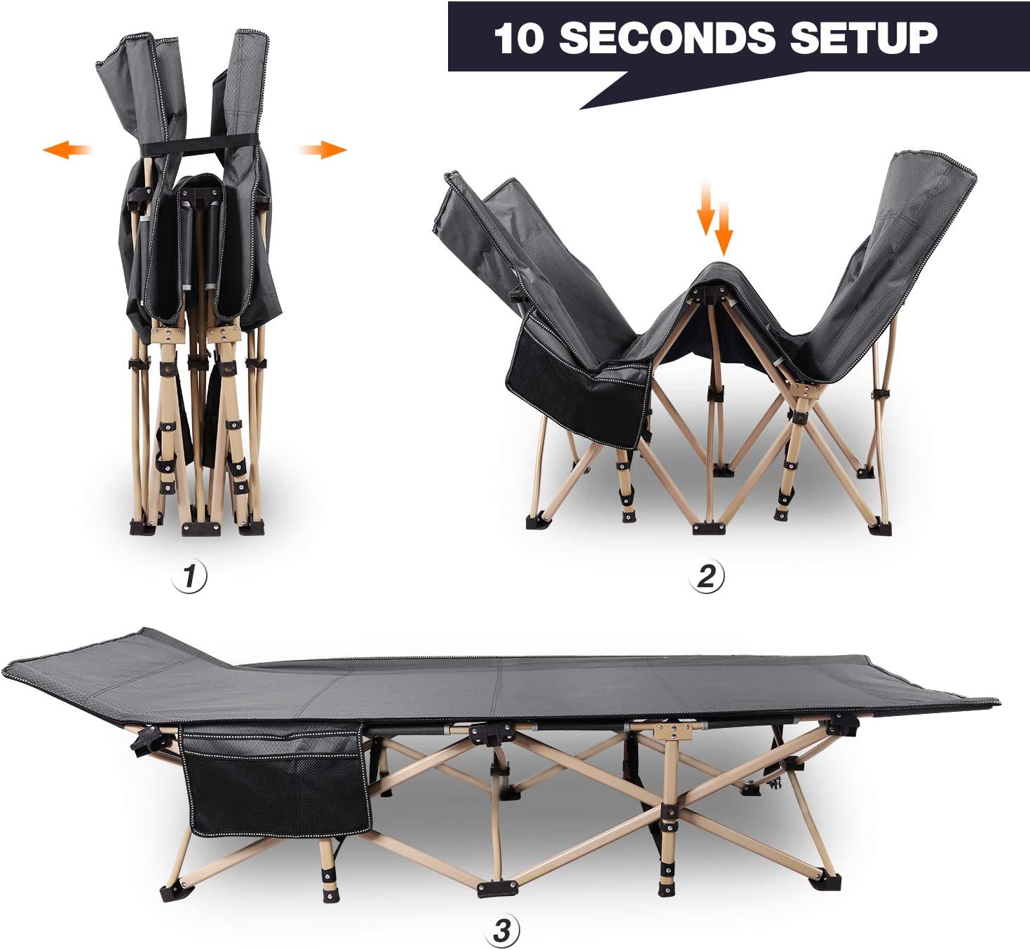 Folding Camping Bed